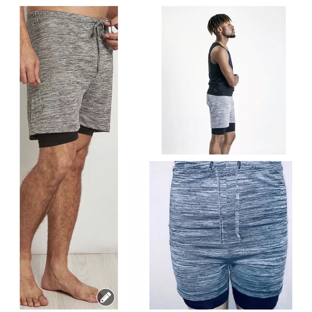 Ohmme 2 Dogs Workout Exercise Running Yoga Shorts